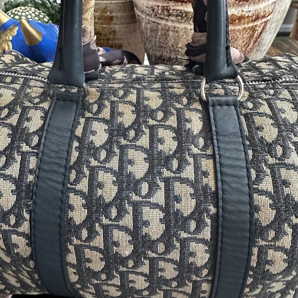 Vintage Christian Dior Trotter Boston Bag - Picture 9 of 10